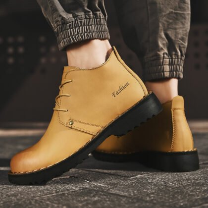 Bottes Classiques en Cuir